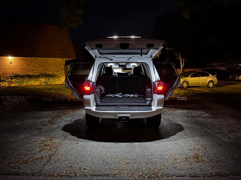 Fyre Flys White LED Interior Lights for 2010-2024 Toyota 4Runner 16 Piece 6000K Super Bright 3014 Series SMD Map Dome Door Vanity Mirror Cargo Puddle License Plate Package Kit and Install Tool - Image 5